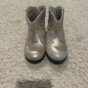 Gold booties. Cat and Jack. Used a handful of times. Great condition.